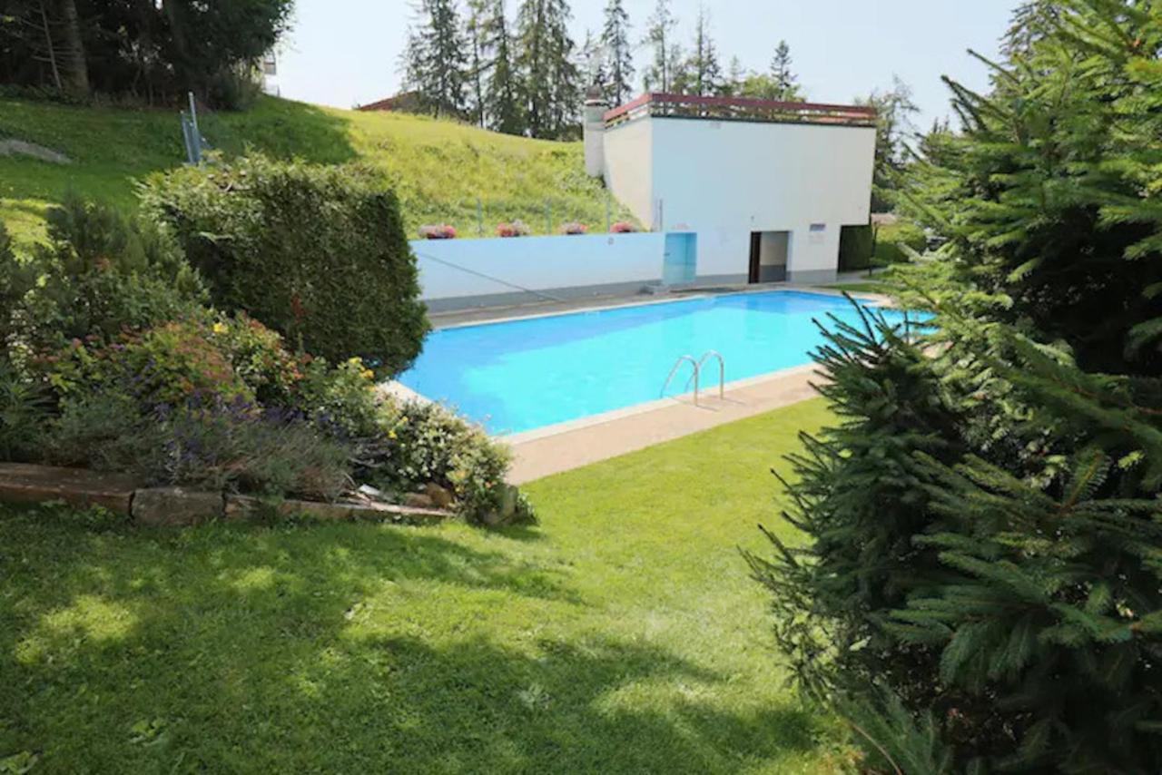 Joli Studio Avec Parking Gratuit Crans-Montana Exterior foto