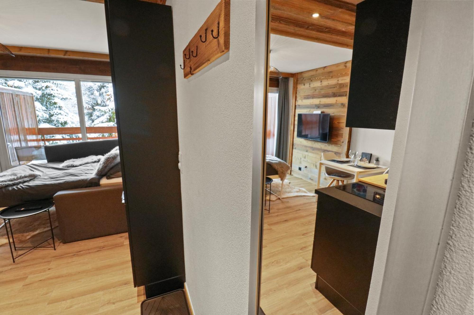 Joli Studio Avec Parking Gratuit Crans-Montana Exterior foto