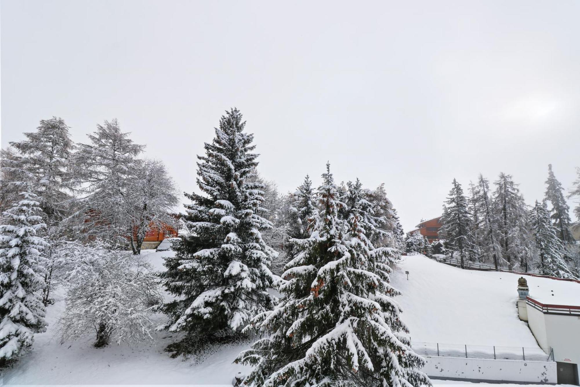 Joli Studio Avec Parking Gratuit Crans-Montana Exterior foto